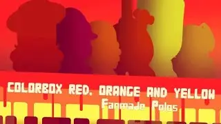Colorbox's Red Orange and Yellow Fanmade Polos