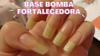 Base Bomba Fortalecedora Caseira para ter Unhas Grandes e Fortes| por Elizabeth Cordeiro