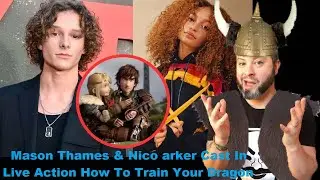 Mason Thames & Nico Parker Cast In Live Action How To Train Your Dragon