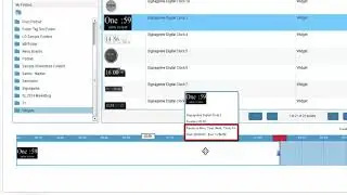 Creating a widget playlist