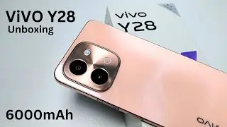 Vivo Y28 Unboxing | Hands-On Review,6000mAh battery