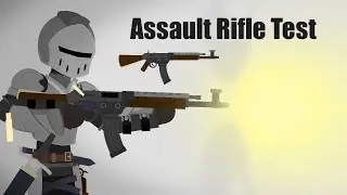 Assault Rifle Test || Stick Nodes ||