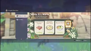 Genshin Impact Food Delivery Event Day 7 (17122020)