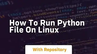 how to run python file on linux