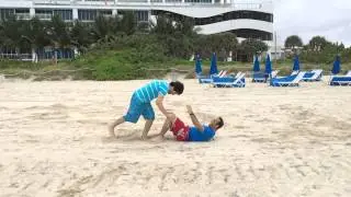 Beach Gymnastics