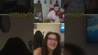 Pro Violinist Pranks Girl with Rush E on Omegle