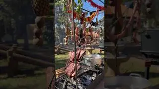 Final de semana rolou muito churrasco por aqui