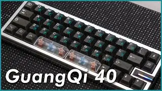 GuangQi 40 Review | Cyberpunk 2077 Themed 40% Keyboard!