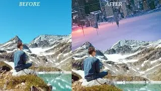 How to make Upside Down Photo Manipulation Effect || Picsart Editing Tutorial