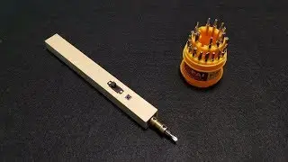 How to make mini cordless electric screwdriver - diy homemade electric tools