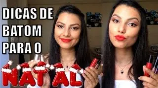 Dicas de Batom Para o Natal