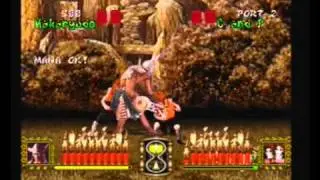 Sega Saturn A - Z - Battle Monsters (Gameplay)