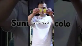 Sunrise Piccolo czyli prosty przepis na popularny drink w wersji miniaturowej #wódka #prostyprzepis