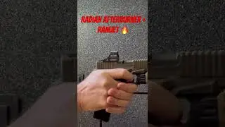 Radian Afterburner + Ramjet 🔥 #gun #training #glock #edc #bigj
