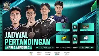 🔴LIVE | MDL ID S11 | Progressive Round | Hari 1 Putaran 5