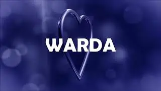 HAPPY BIRTHDAY WARDA