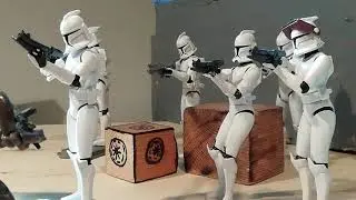 Clone Wars Stop Motion: Gas facility