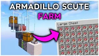 The EASIEST Armadillo Scute Farm in Minecraft 1.21 (Tutorial)