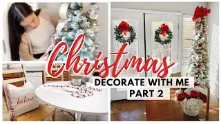 CHRISTMAS DECORATE WITH ME 2020 | Christmas Decorating Ideas | Cozy Christmas Home Decor Inspiration