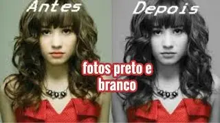 COMO  EDITAR FOTOS PRETO E BRANCO / DETALHES COLORIDOS