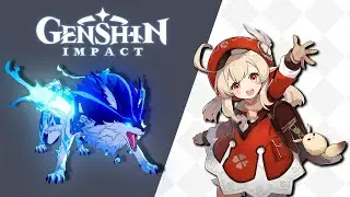 Genshin impact: Красная шапочка и злой волчара