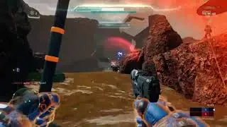 Halo 5 CTF flag carrier takedown