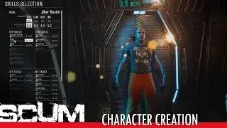 SCUM - Character creation & Customization [Pre-alpha]