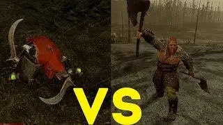 Бегущие убийцы vs Грабители-берсерки Total War Warhammer 2. тесты юнитов v1.5.1.