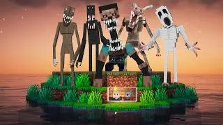 Stranded On an Island, but there's HORROR MODS