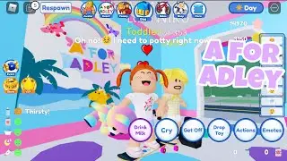 A FOR ADLEY ON TWILIGHT DAYCARE! ROBLOX🧑🏻‍🦰👧🏻👦🏻
