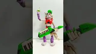 Roxanne Wolf fnaf security breach | plasticine animation #shorts