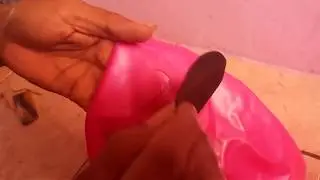 Cara mudah  menambal balon anak dengan cepat