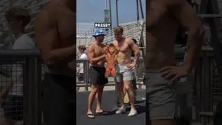 Guess Manic Mike’s Shoulder press?🤨 #shorts #trentwins #tren