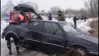 Пять трупов в перевернувшейся машине