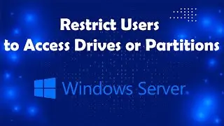 How to Hide Drives or Partition from User Access by Group Policy Management | Msolved Tech
