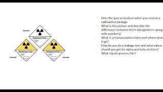 Shipping and Receiving Radiation Overview (ABR Part 3 Review)