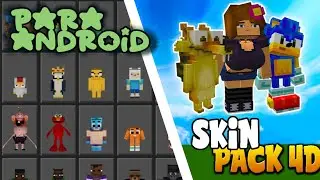 Como tener skins 4d en Minecraft Bedrock 1.21.X