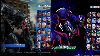Marvel vs Capcom INFINITE and BEYOND character select COMPARISON