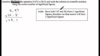 Scientific Notation and Significant Figures