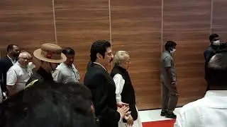 Shri Bishwabushan Harichandhan Governor Andhra Pradesh at  Award Ceremony at Vijayawada