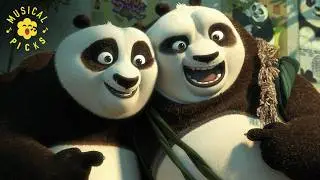 Po Meets His Real Dad Set To A Fabulous Musical Score | Kung Fu Panda 3