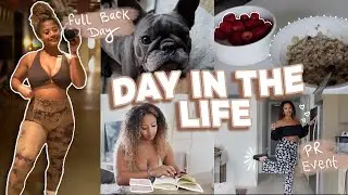 day in the life | morning routine, full back workout, + pr event