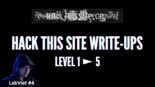 HackThisSite Write-ups Level 1→5 | HTS Walkthrough🕵🏿LabViet #4