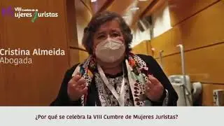 Cristina Almeida, abogada.
