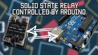 Solid state relay controlled by Arduino