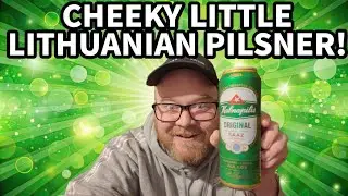 Kalnapilis Original |5%| Lithuanian Pilsner Lager Review!