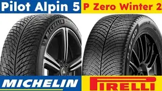 Michelin Pilot Alpin 5 vs Pirelli P Zero Winter 2