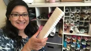 HOW I STORE MY CRAFT VINYL *DIY VINYL STORAGE*