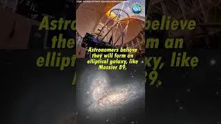 IMAGE captured of 2 Galaxies colliding! 