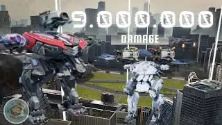 [WR]🔥9.000.000 DAMAGE (Personal Record) - Mk2 Gameplay (7v7 Mode) | War Robots F2P